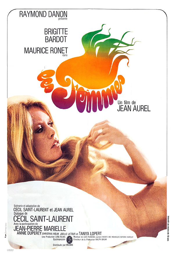 Les Femmes - French - Vintage Movie Poster