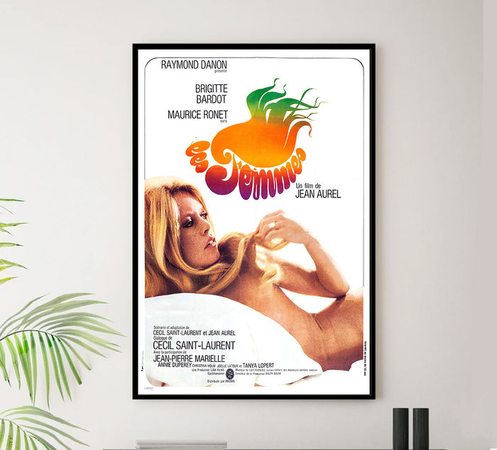Les Femmes - French - Vintage Movie Poster