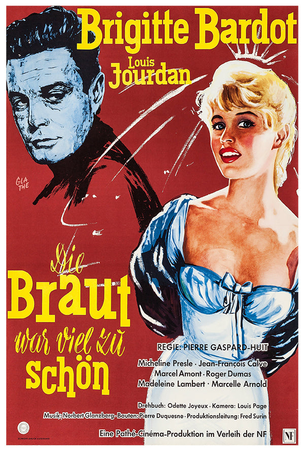 Her Bridal Night - Germany - Vintage Movie Poster