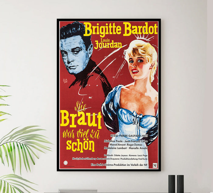 Her Bridal Night - Germany - Vintage Movie Poster