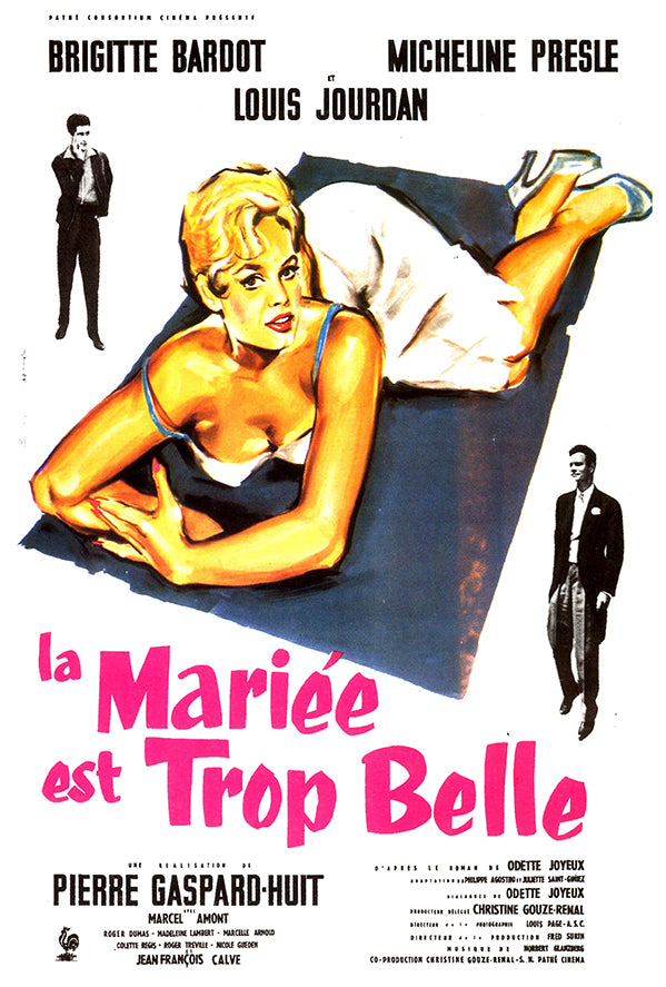 Her Bridal Night - French - Vintage Movie Poster