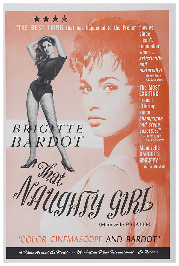 Naughty Girl - US - Vintage Movie Poster