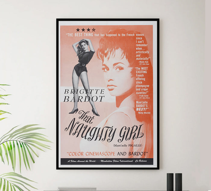 Naughty Girl - US - Vintage Movie Poster