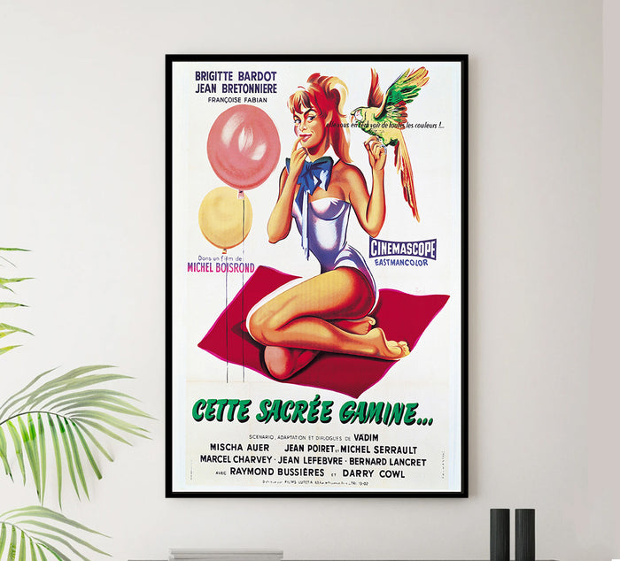 Naughty Girl - France - Vintage Movie Poster