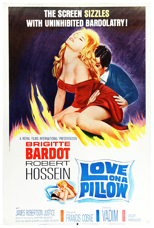Love on a Pillow - US - Vintage Movie Poster