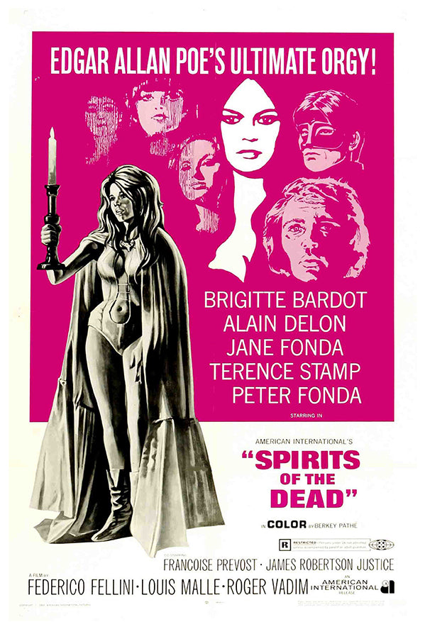 Spirits of the Dead - US - Vintage Movie Poster