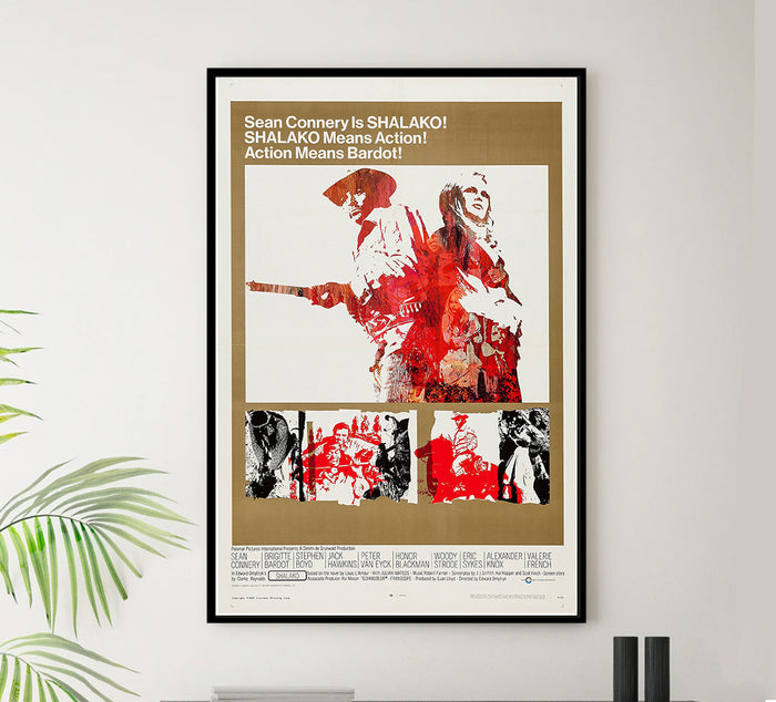 Shalako - US - Vintage Movie Poster