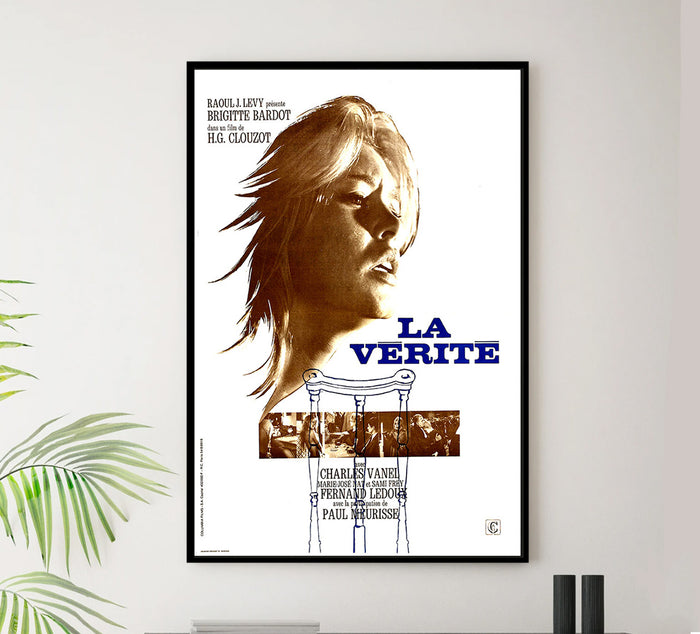 The Truth - French - Vintage Movie Poster