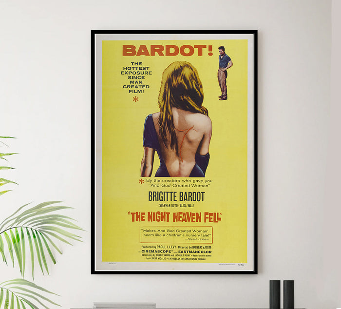 The Night Heaven Fell - US - Vintage Movie Poster