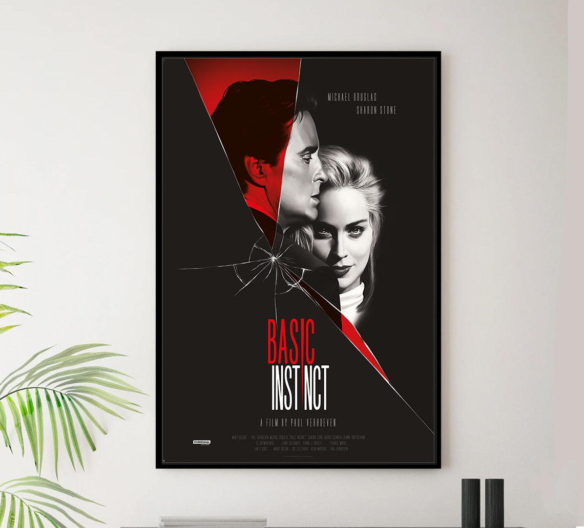 Basic Instinct 1992 - Michael Douglas - US 2 - Classic Movie Poster