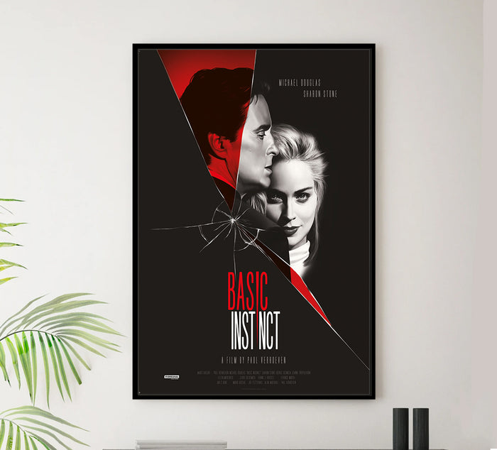 Basic Instinct 1992 - Michael Douglas - US 2 - Classic Movie Poster