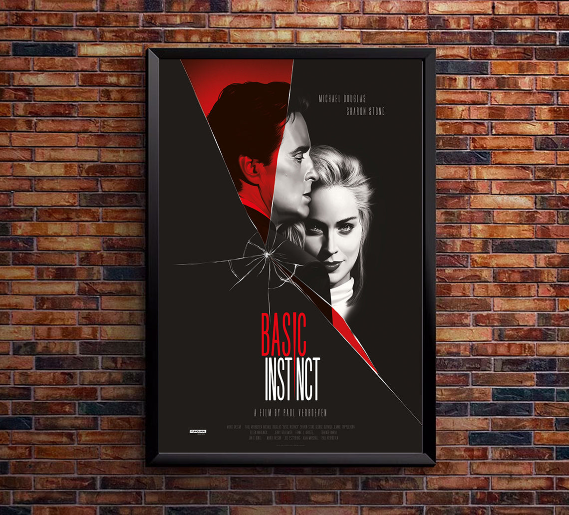 Basic Instinct 1992 - Michael Douglas - US 2 - Classic Movie Poster