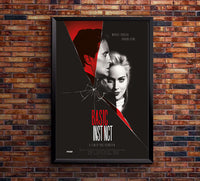 Basic Instinct 1992 - Michael Douglas - US 2 - Classic Movie Poster