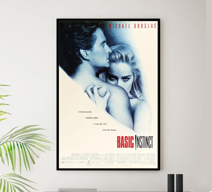 Basic Instinct 1992 - Michael Douglas - US - Classic Movie Poster