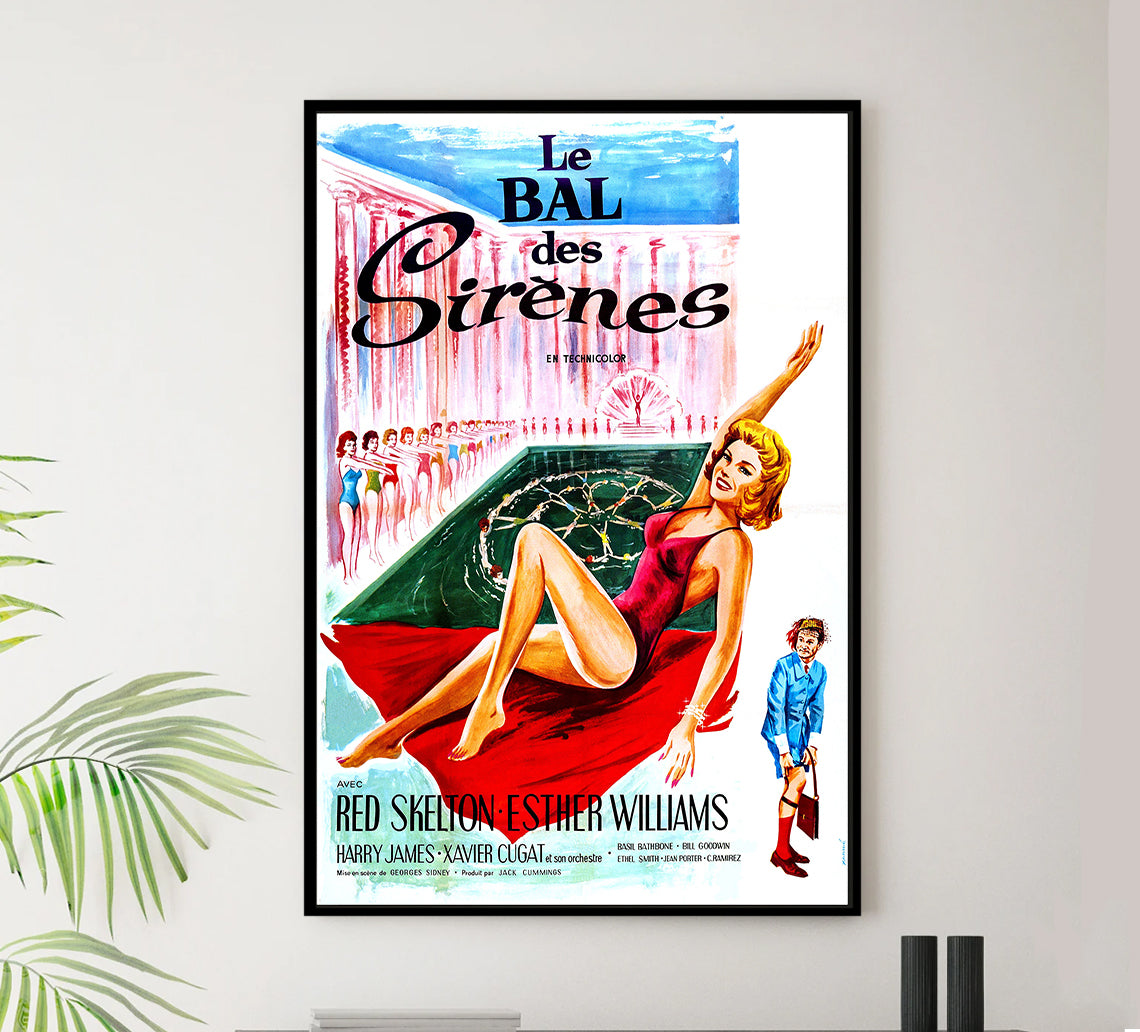 Bathing Beauty 1944 - Esther Williams - France - Classic Movie Poster