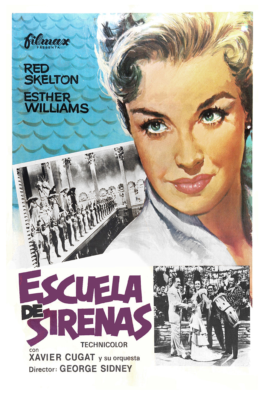 Bathing Beauty 1944 - Esther Williams - Spain - Classic Movie Poster