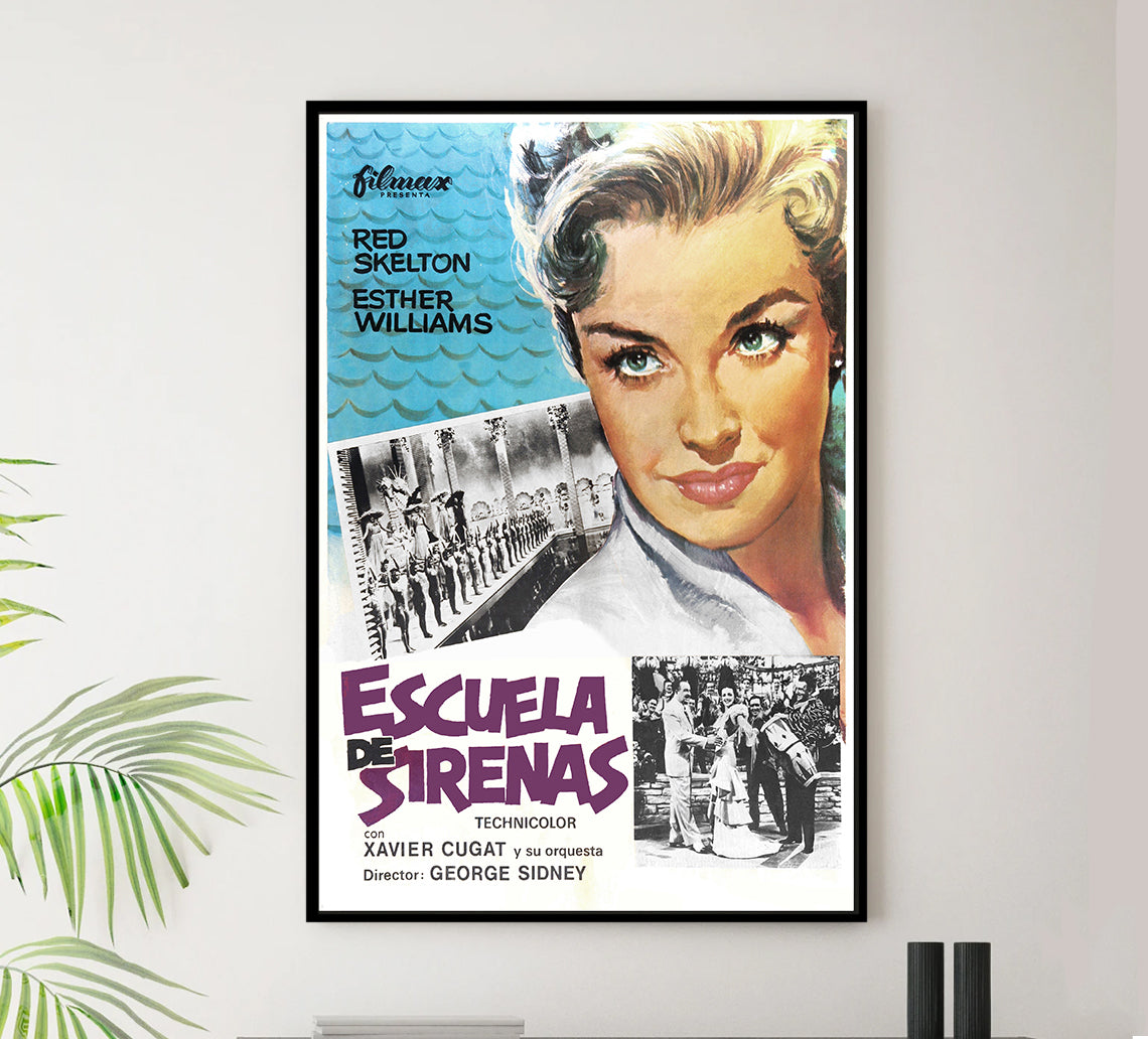 Bathing Beauty 1944 - Esther Williams - Spain - Classic Movie Poster