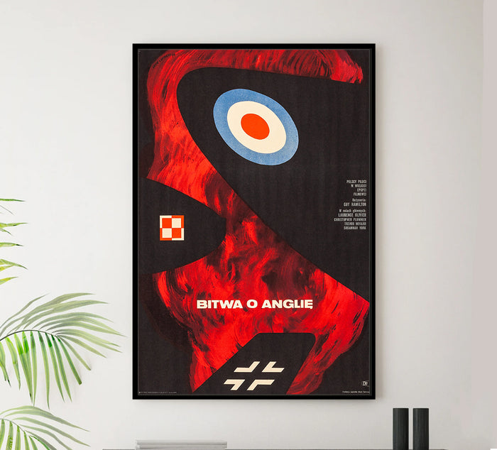 Battle of Britain 1969 - Laurence Olivier - Poland - Classic Movie Poster