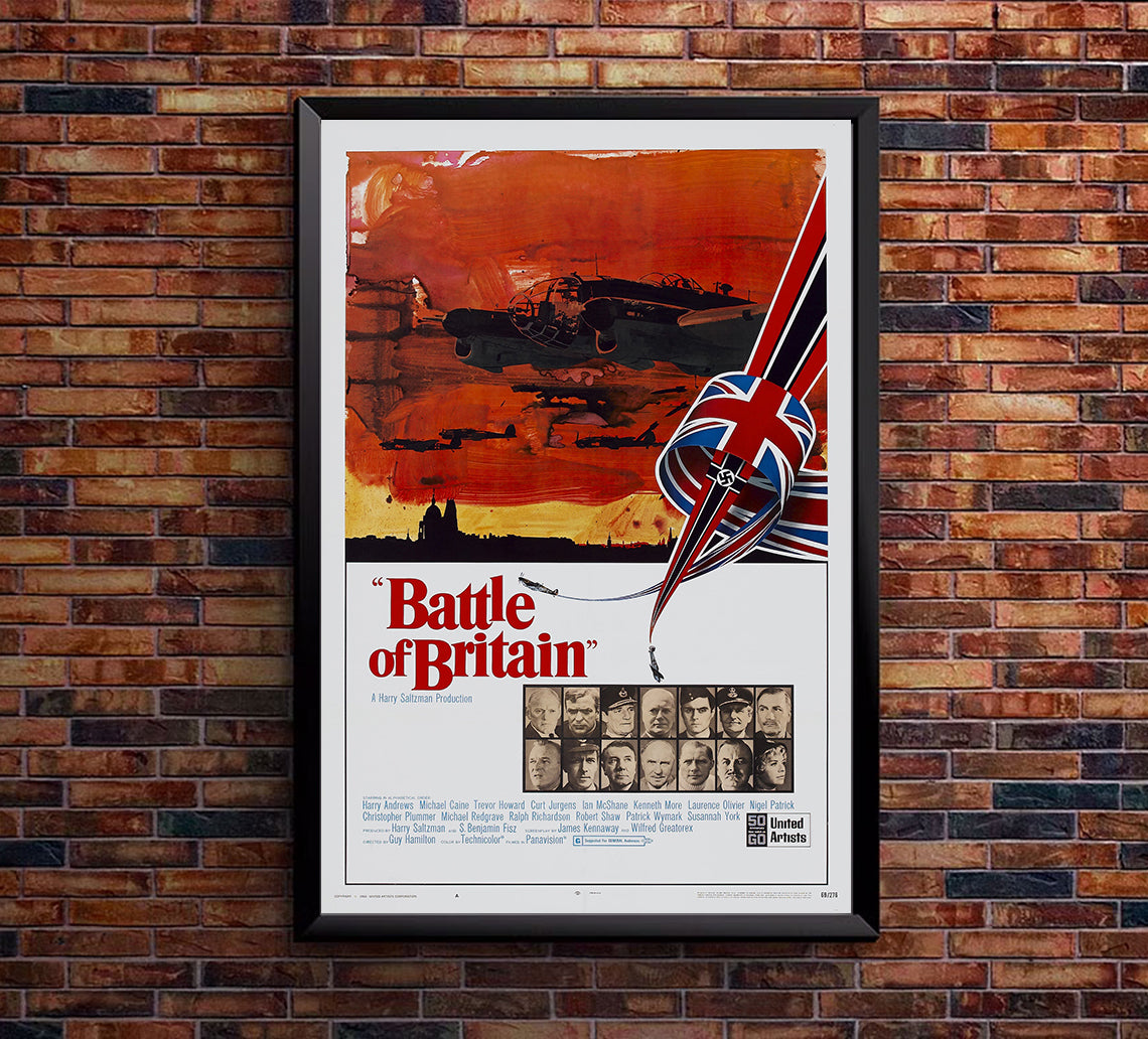 Battle of Britain 1969 - Laurence Olivier - US 2 - Classic Movie Poster