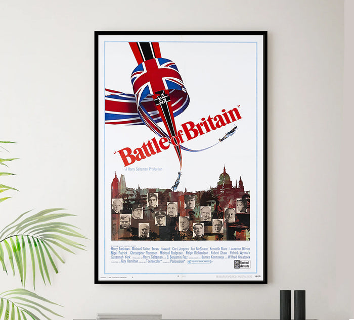 Battle of Britain 1969 - Laurence Olivier - US - Classic Movie Poster