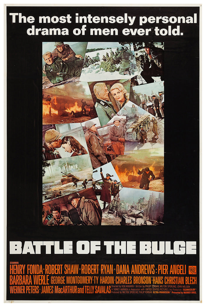 Battle of the Bulge 1965 - US (2) - Classic Movie Poster