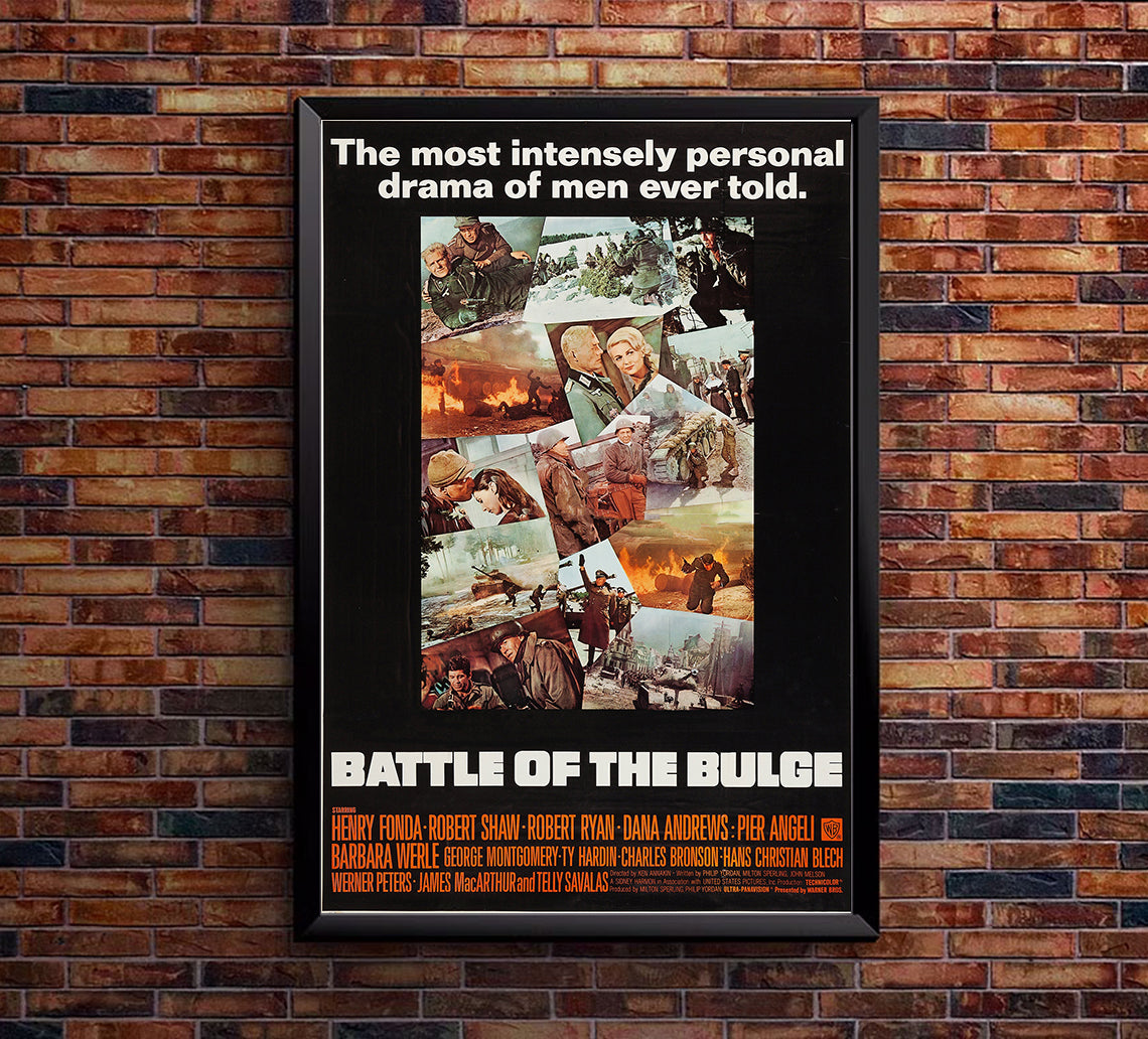 Battle of the Bulge 1965 - Charles Bronson - US (2) - Classic Movie Poster