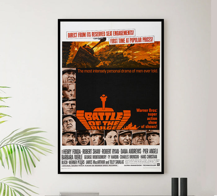 Battle of the Bulge 1965 - US - Classic Movie Poster