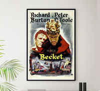 Becket 1964 - Richard Burton - France - Classic Movie Poster