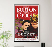 Becket 1964 - Richard Burton - US 2 - Classic Movie Poster