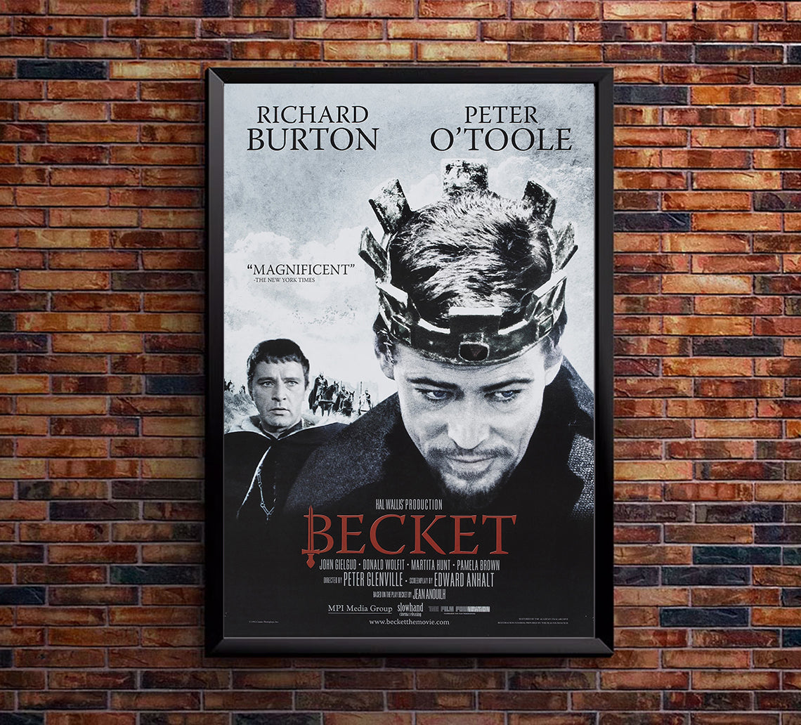 Becket 1964 - Richard Burton - US 3 - Classic Movie Poster