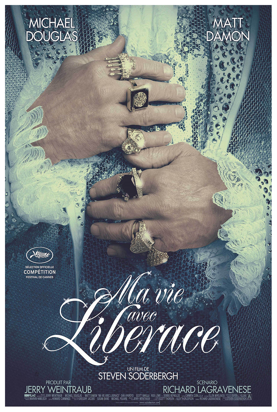 Behind the Candelabra 2013 - Michael Douglas - France 2 - Classic Movie Poster