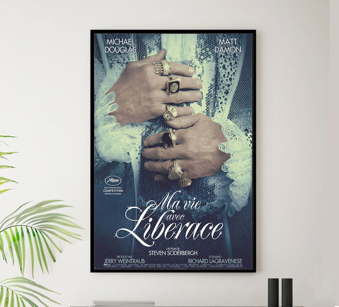 Behind the Candelabra 2013 - Michael Douglas - France 2 - Classic Movie Poster