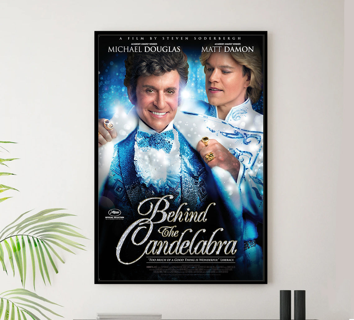 Behind the Candelabra 2013 - Michael Douglas - US - Classic Movie Poster
