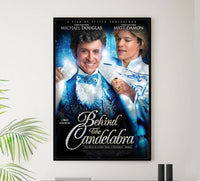 Behind the Candelabra 2013 - Michael Douglas - US - Classic Movie Poster