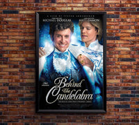 Behind the Candelabra 2013 - Michael Douglas - US - Classic Movie Poster