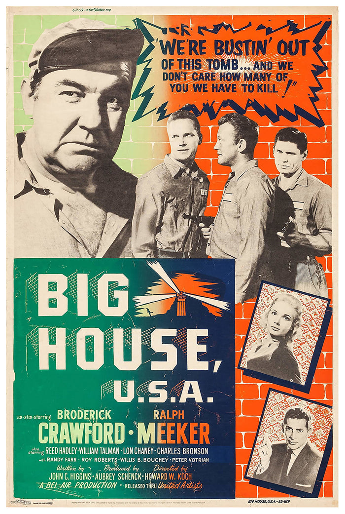 Big House, U.S.A. 1955 - US (2) - Classic Movie Poster
