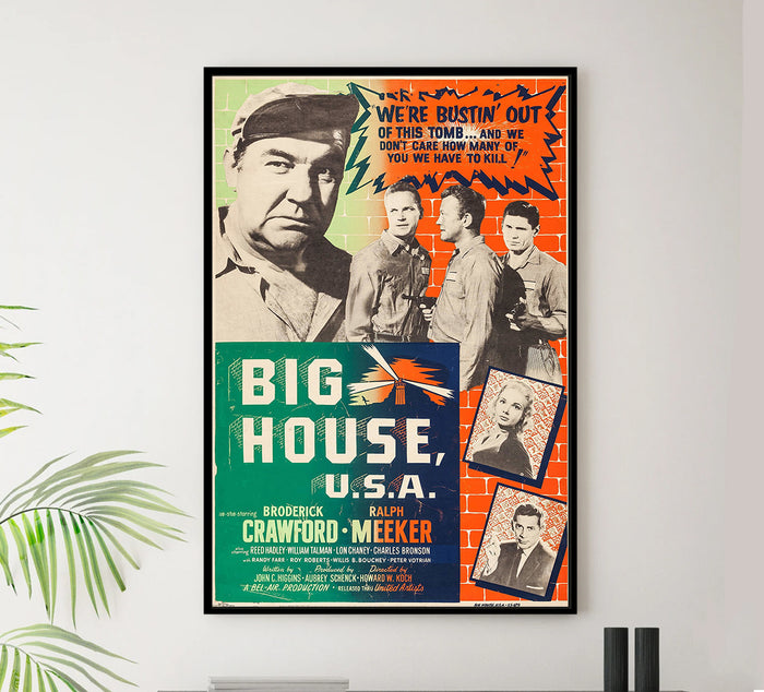 Big House, U.S.A. 1955 - US (2) - Classic Movie Poster