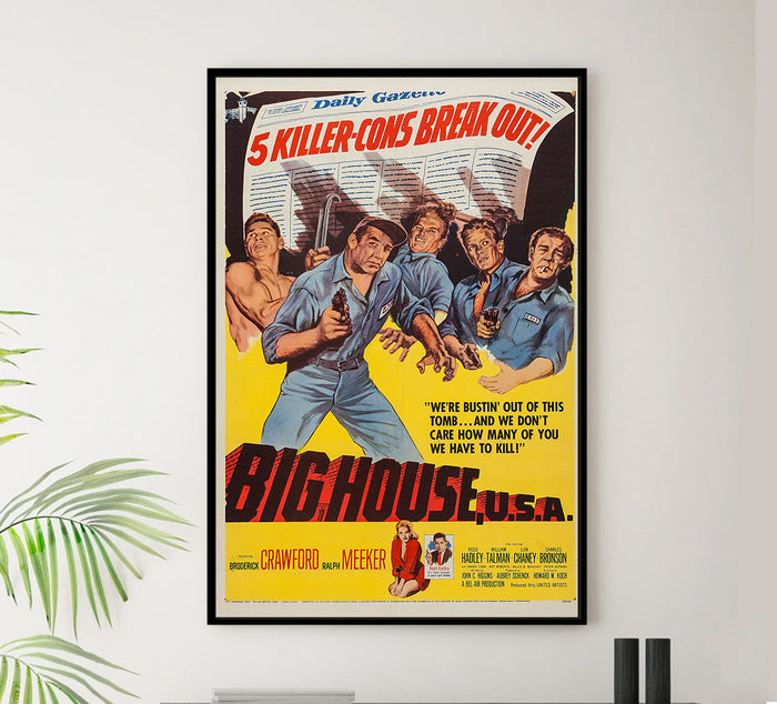 Big House, U.S.A. 1955 - US - Classic Movie Poster