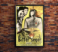 Bitter Victory 1957 - Richard Burton - Sweden - Classic Movie Poster