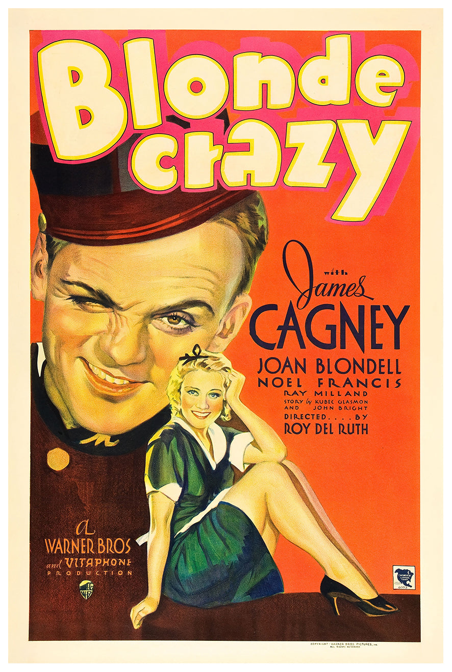 Blood on the Sun 1945 - James Cagney - Argentina - Classic Movie Poster