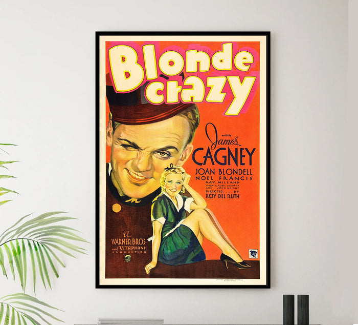 Blood on the Sun 1945 - James Cagney - Argentina - Classic Movie Poster