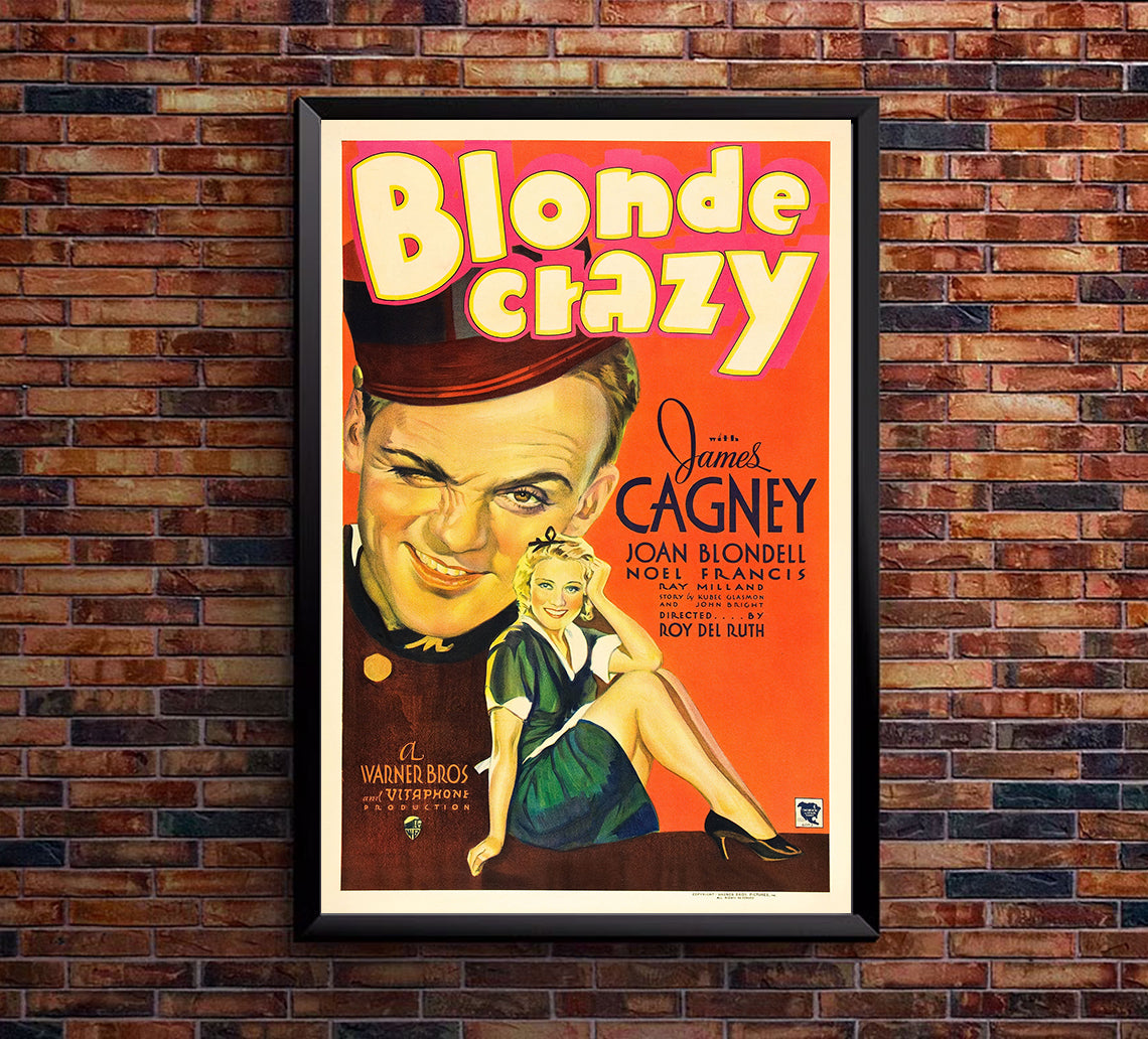 Blood on the Sun 1945 - James Cagney - Argentina - Classic Movie Poster