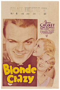 Blonde Crazy 1931 - James Cagney - US - Classic Movie Poster