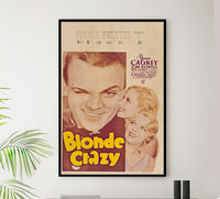 Blonde Crazy 1931 - James Cagney - US - Classic Movie Poster