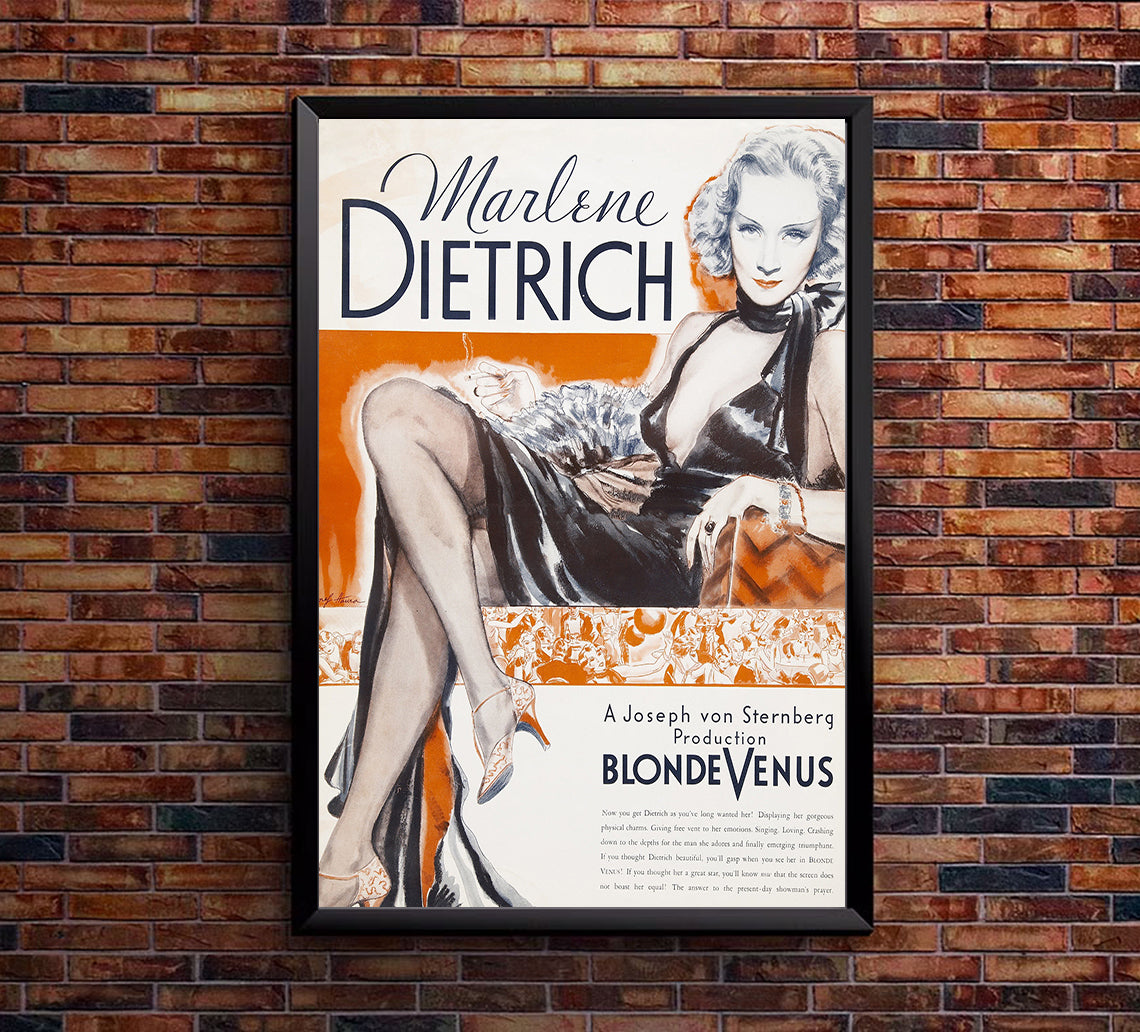 Blonde Venus 1932 - Cary Grant - US - Classic Movie Poster