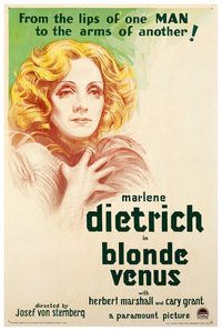 Blonde Venus 1932 - Cary Grant - US(2) - Classic Movie Poster