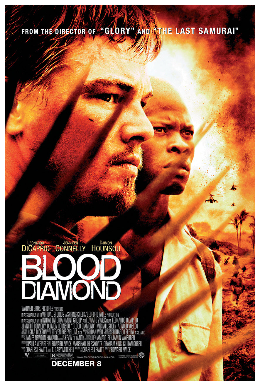Blood Diamond 2006 - Classic Movie Poster