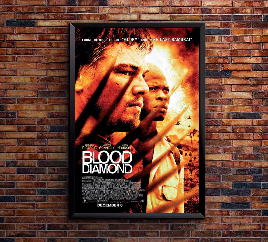 Blood Diamond 2006 - Classic Movie Poster