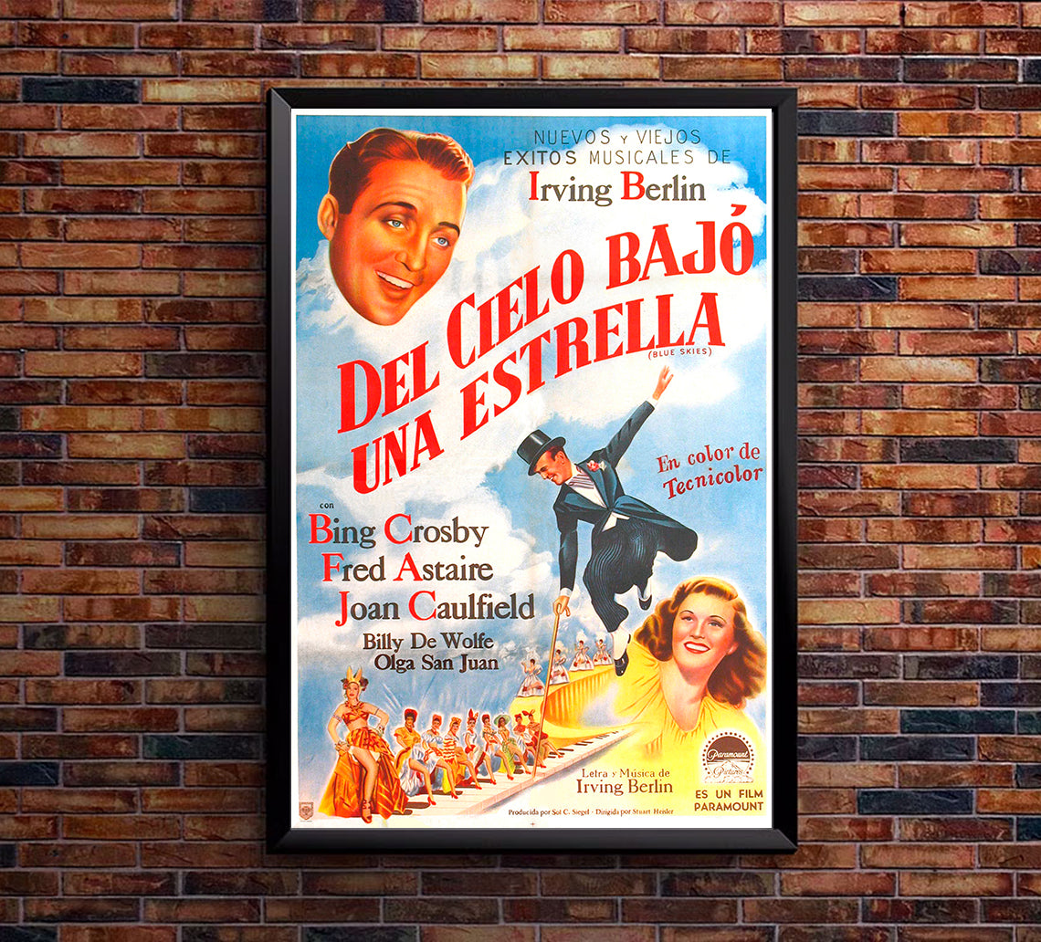 Blue Skies 1946 - Argentina - Classic Movie Poster