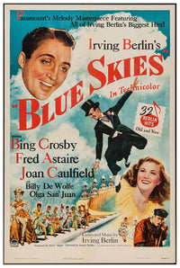 Blue Skies 1946 - US - Classic Movie Poster